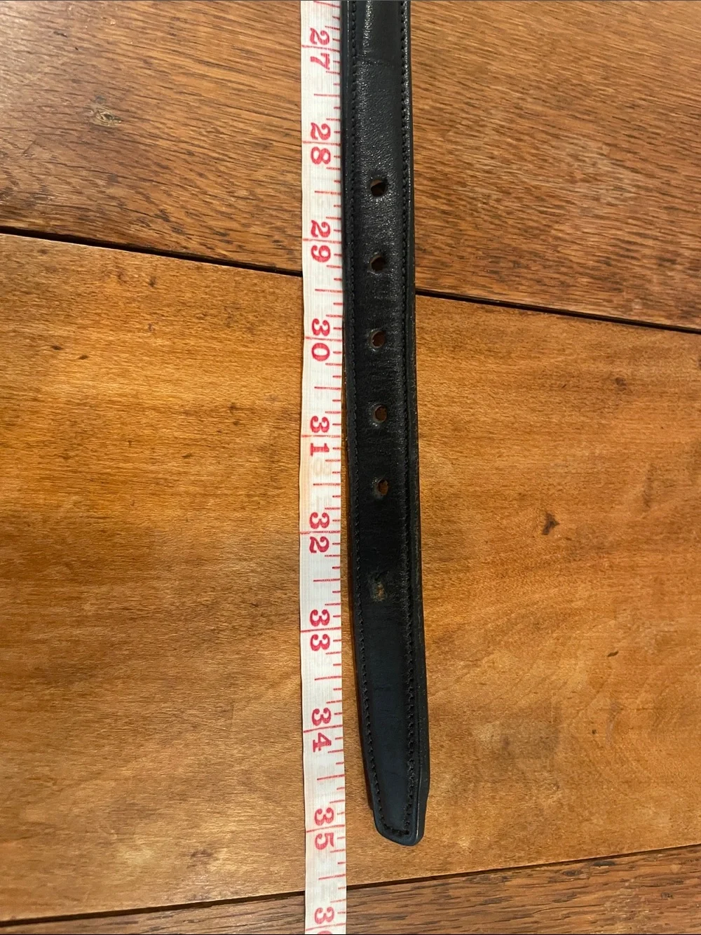 Tory Leather English Bridle Leather Belt | Size 30 | Made in USA | Style 2118
